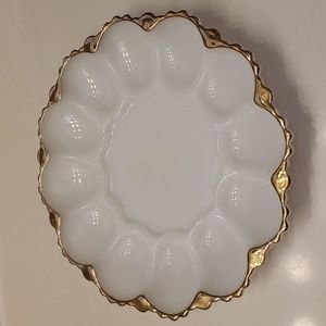Anchor Hocking Egg Plate